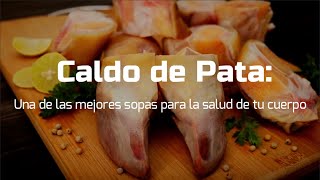 CALDO DE PATA UNA DE LAS MEJORES SOPAS PARA LA SALUD DE TU CUERPO [upl. by Eelitan926]