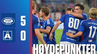 Høydepunkter Vålerenga 50 Åsane [upl. by Onavlis]