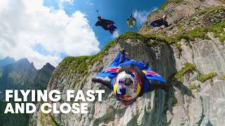 Wingsuit Flying Formation in quotThe Crackquot  Miles Above 30 [upl. by Yuri819]