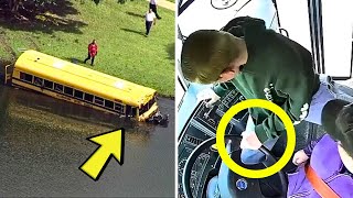 ONE Brave Student SAVES School Bus Full Of Classmates From DISASTER [upl. by Bithia]