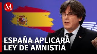 BOE acepta la Ley de Amnistía para independentistas catalanes en España [upl. by Struve]