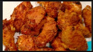 488  Power XL Air Fryer Breaded WINGS [upl. by Leva75]