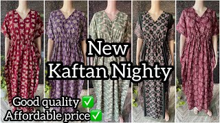 Kaftan Nighty colourfulpure cotton trending onlineshopping affordableprice eidcollection [upl. by Adaval969]