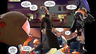 TF2 bosses on their way to bring back Halloween  Merasmus Phonk Walk [upl. by Alecram]