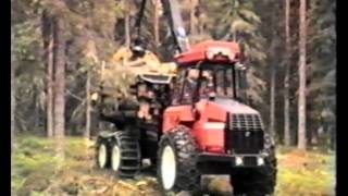 Volvo BMValmet 886 Forwarder 1985 [upl. by Zumwalt]