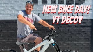 YT Decoy Core 3 First Ride New Bike Day First Ebike [upl. by Gnod116]