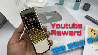 Youtube Reward For Passing 100000 Subscribers And Build NOKIA 8800 Gold Arte [upl. by Aztiray]