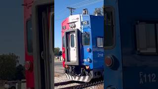 Front runner doing 79 MPH frontrunner upcomingvideo trains shorts [upl. by Bunny206]