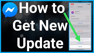 How To Get The New Messenger Update [upl. by Attenev84]