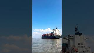 JNPT dock yard mumbaiport mumbai ship headlight song [upl. by Buddie]