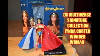 Lynda Carter WONDER WOMAN DC Multiverse Signature Collection Collectible Figure [upl. by Felic726]