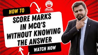 How to Attempt MCQs Multiple Choice Questions in Exams [upl. by Neelyahs]