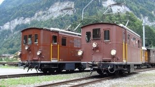 Berner Oberland Bahn HGe 33 Nostalgiezüge Abschiedsfahrten [upl. by Alon859]