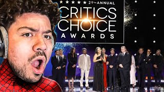 Reacting to 2024 Critics Choice Awards [upl. by Latsyrhc52]