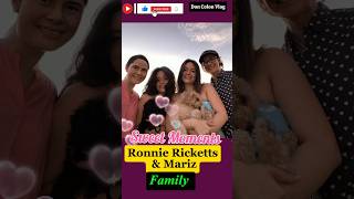 Ronnie Ricketts Family Sweet Moments shortsviral pinoycelebityupdate filipinoactress trending [upl. by Anaidiriv788]