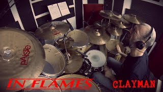 In Flames  ClayMan  Daniel Svensson Drum Cover by Edo Sala with Drum Charts [upl. by Lyrahc178]