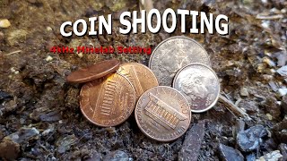 Quick Coin Shooting Metal Detecting Using The 4kHz Setting On The Minelab Equinox Metal Detector [upl. by Jacquette]