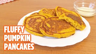 Fluffy Pumpkin Pancakes Recipe  Your Favorite Food [upl. by Franek]