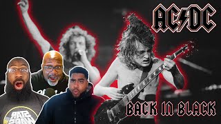 1st Watch of ACDCs Back in Black Live and were SHOOK Guitar Riffs and Drums [upl. by Enela]