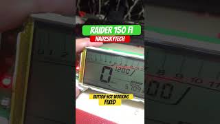 RAIDER 150 Fi Speedometer Repair [upl. by Hadrian]