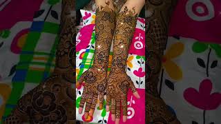 Full hand Arabic mehndi design ♥️♥️ [upl. by Ibed530]