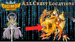 Digimon Masters Roblox Chest Spawn Locations Revealed [upl. by Chane]