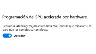 Como Mejorar El Rendimiento De Gráfico En Windows 10 Y 11 [upl. by Hgielrac]