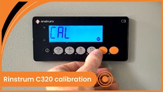 Rinstrum C320 Calibration [upl. by Ludlow]