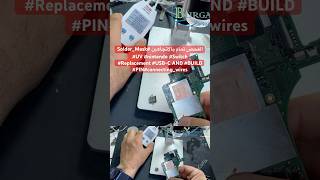 الفحص تمام بالاتجاهين SolderMask UV nintendo Switch Replacement USBC AND BUILD PIN test [upl. by Tito]