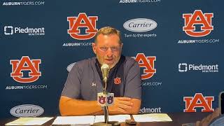 Butch Thompson previews Auburn baseballs fall scrimmages [upl. by Luther]