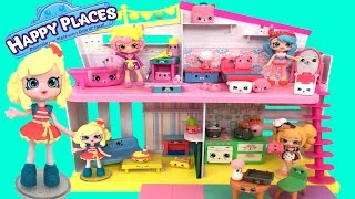 Shopkins Happy Places Happy Home Playset amp Welcome Pack Unboxing [upl. by Anibor]