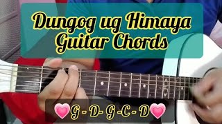 Dungog ug Himaya  Guitar Tutorial  Chords  Cebuano Christian song [upl. by Kitty880]