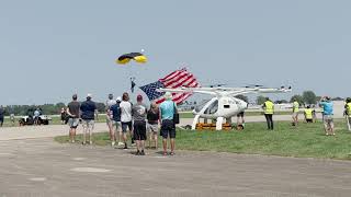 EAA AirVenture Oshkosh USA First Flight in USA  Volocopter [upl. by Freida]