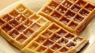 Receta de waffle  receta waffles [upl. by Einberger726]