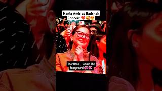 Hania Amir at BadShah Concert foryou haniaamir badshah shorts love trendingshorts [upl. by Elish13]