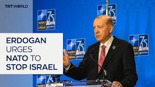 Erdogan We will not tolerate cooperation with Israel within NATO [upl. by Lledroc]