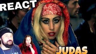 SUBS REAGINDO LADY GAGA  JUDAS REACTING [upl. by Ahsiloc]