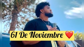 Chris Lebron — 61 de Noviembre  Video Oficial [upl. by Ahsoek776]