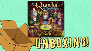 Quacks of Quedlinburg The Alchemists  Unboxing [upl. by Alacim]