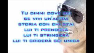 Antonello Venditti  Unica Lyrics by AllLyricsLoveMusic [upl. by Adnarahs]