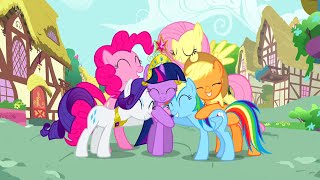 Every Hug in My Little Pony  Friendship is Magic [upl. by Cohlette]