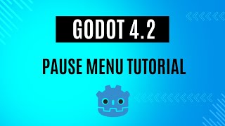 Godot 42 Pause Menu using Visual Scripting  Orchestrator Tutorial [upl. by Atnicaj]