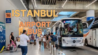 How to get from Istanbul Airport using Public Transport  Turkey [upl. by Ortensia]