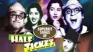 Half Ticket  All Songs Jukebox  Kishore Kumar Madhubala Lata Mangeshkar  Bollywood Hindi Songs [upl. by Aretak]