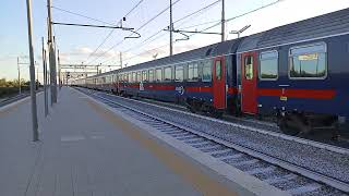 Transito Intercity Notte 765 Milano CentraleLecce via Taranto [upl. by Gnot197]