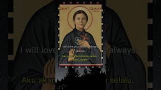 –St Gemma Galgani motivation ekatolik katolikfeed quotes katolikroma [upl. by Braswell715]