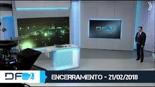 Globo Brasília Encerramento do DF2DFTV 2° Edição 21022018 [upl. by Areval161]