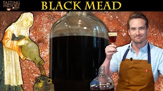 Making the Black Mead of Medieval France  Bochet [upl. by Aurlie]