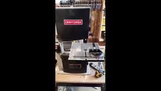 Craftsman 9inch bench top bandsaw review [upl. by Ajnot521]