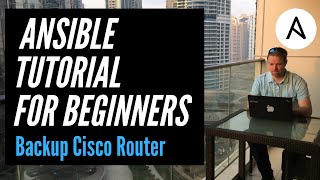 Ansible Network Automation Example  Backup Cisco Router Playbook [upl. by Seugirdor]